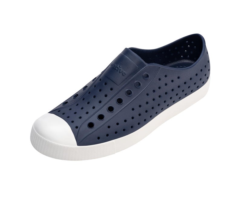 Native Shoes Unisex-Adult Jefferson Lightweight Fashion Sneaker, Regatta Blue/Shell White, 4 Men/6 Women - Image 1